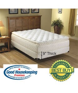 Spring Air Pillow Top Queen Mattress Set