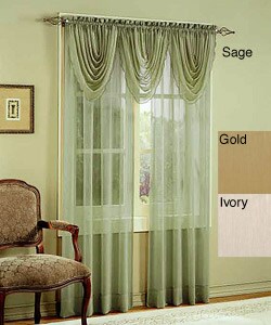 Lola 38-inch Waterfall Valance