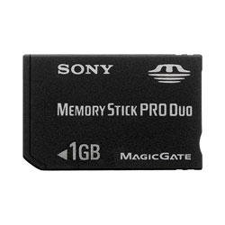 Sony 1GB Memory Stick Pro Duo with Adapter (Refurbished)