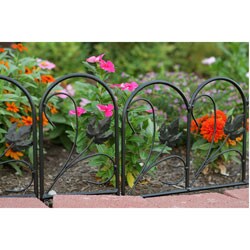Floral Garden Fence Set