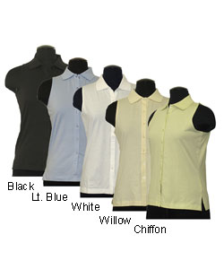 SDI Sleeveless Button-down Polo