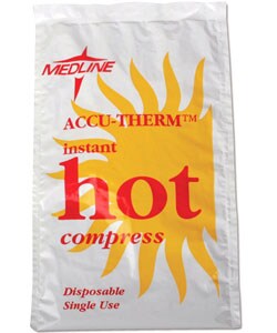 Medline Accutherm Instant Hot Pack 6 x 10-inch (case of 24)