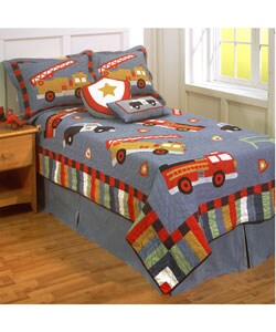 To the Rescue Patchwork Quilt Set