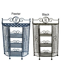 Wrought Iron CD Rack