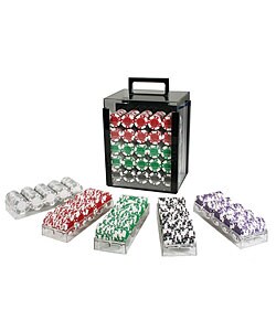 Acrylic 1000-piece Poker Tournament Set