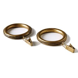 Drape/ Curtain Clip Rings (Set of 7)
