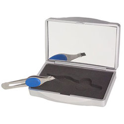 Floxite Precision Tweezer & Compact 8x Mirror