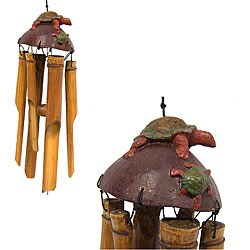 Turtle Bamboo Chime (Case of 2)