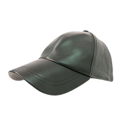 Daxx Genuine Leather Ball Cap