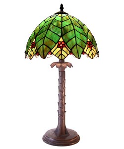 Tiffany Style Tree Shape Table Lamp