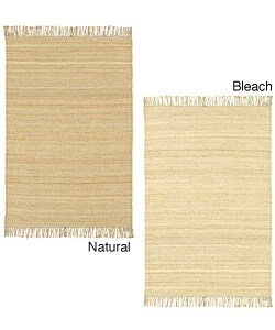 Hand-woven Natural Living Jute Rug (9' x 13') 