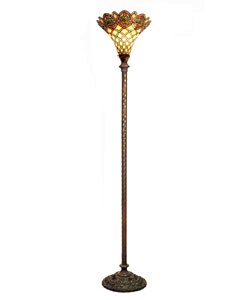 Tiffany-style Arielle Torchiere
