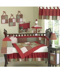 Casey's Cabin Country 12-piece Crib Set