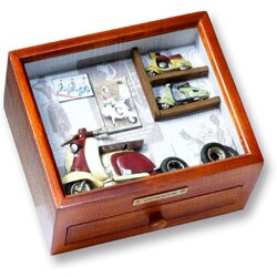 Veroche Motor Scooter Sports Jewelry Box