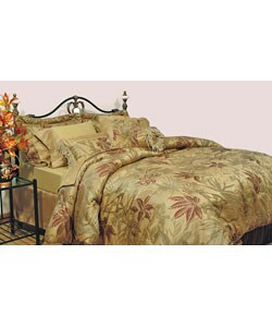 Tahiti Jacquard 4-piece Comforter Set