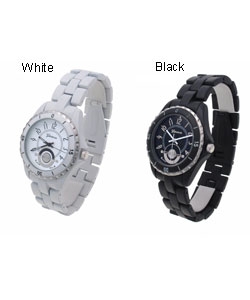 Geneva Platinum Rotating Bezel Men's Watch