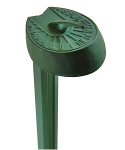 Kichler Pathway Verdigris Sundial Outdoor Light