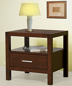 Creighton Walnut Cherry 1-drawer End Table