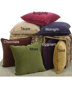 Velvet Throw Pillows (Set of 2)