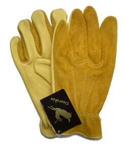 Daxx Deerskin Thinsulate Suede Top Work Glove