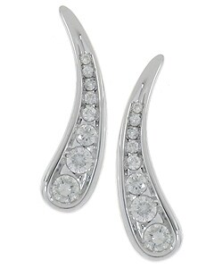 10k Gold 1/2ct TDW Diamond Journey Earrings (J-K, I2-I3)