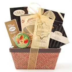 Tastefully Gourmet Gift Basket.