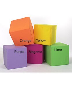 Neat Seat Foam Cube Ottoman