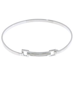 Hot Diamonds Sterling Silver Diamond Hinged Bangle