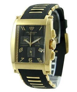 Jules Jurgensen Men's Chrono Black Dial Watch