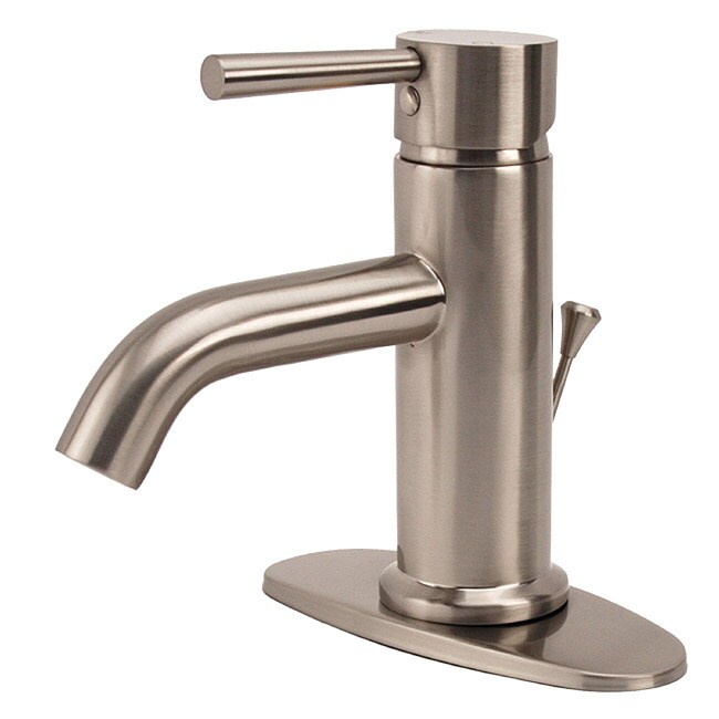 Fontaine Riviera Brushed Nickel Centerset Bathroom