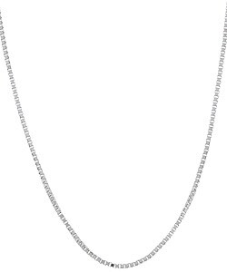 14k White Gold 16-inch Box Chain (0.5 mm)