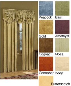 Dynasty Silk Window Curtain 6-yard Scarf Valance