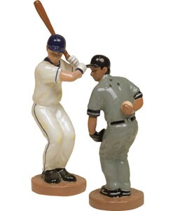 Baseball Players Salt & Pepper Shakers