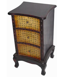 Three-drawer Calligraphy Cabinet (China)