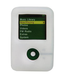 Silicone Case for Creative Zen V MP3 Player with Armband