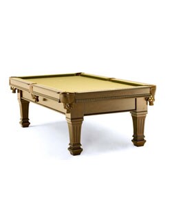 Solid Hardwood Full Slate Pool Table