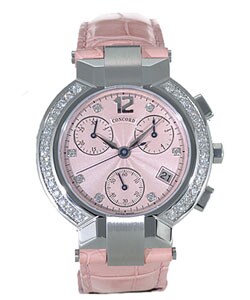 Concord La Scala Diamond Chronograph Watch