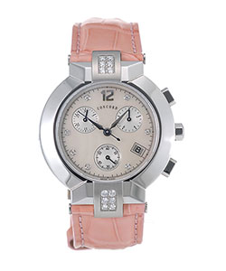 Concord La Scala Women's Pink Strap Watch