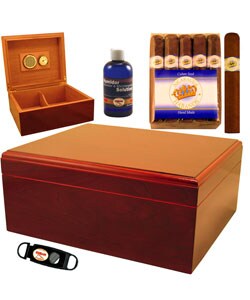 Habano Cigar, Humidor, and Accessories