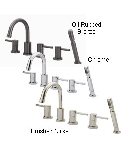 Fontaine Riviera Roman Style Bath Tub Faucet Set