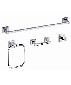 Fontaine Bathroom Towel Bar & Ring Accessory Set