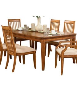 Versatility Oak Expandable Dining Table