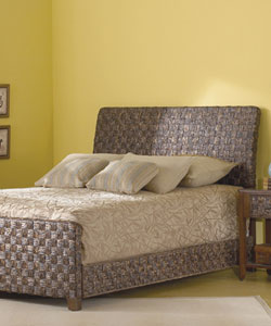 Raffia Wicker King-size Bed