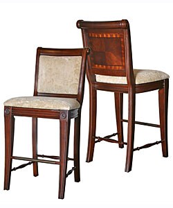 Kathy Ireland St.Pierre 30-inch Barstools (Set of 2)