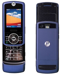 Motorola RIZR Z3 Blue Slider Style Cell Phone