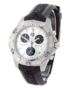 Tag Heuer Aquaracer Silver Dial Chronograph Watch