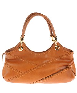 Via Spiga Tan East/West Shoulder Bag