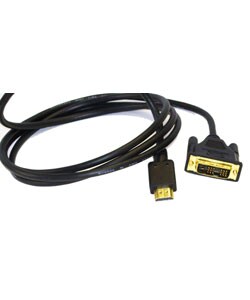 Goldplated 10-foot HDMI to DVI HDTV Cable