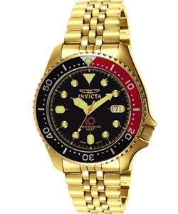 Invicta Diver RB Men's Black Dial Steel Watch