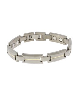 Sabona Titanium Gold Line Duet Bracelet